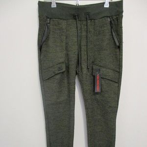 NWT Men RK7 Jogger Sweat Pants Olive Medium
